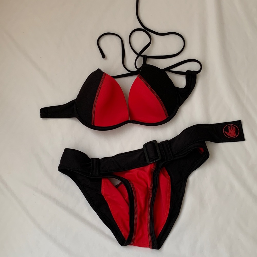 Hot Pink Body Glove bikini - S/P